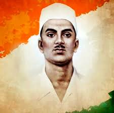 Illustrated portrait of Sukhdev Thapar wearing a white cap, from modern commemorative artwork